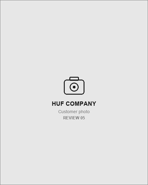Customer wearing Huf Company