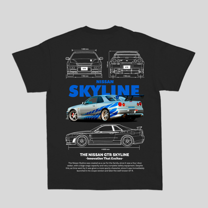 Nissan Skyline GTR R34 T-Shirt