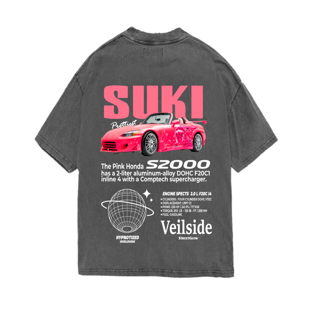 Suki S2000 Grey T-Shirt