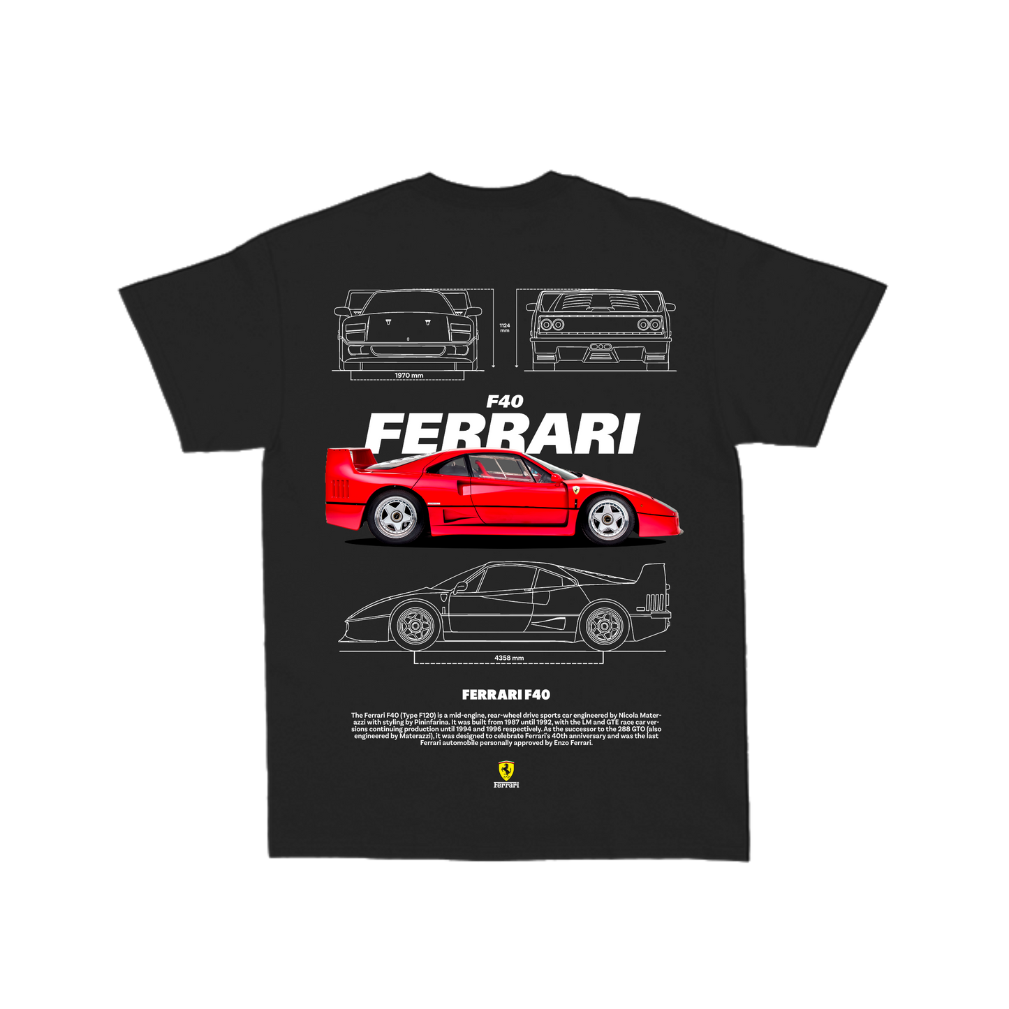 Ferrari F40 T-Shirt