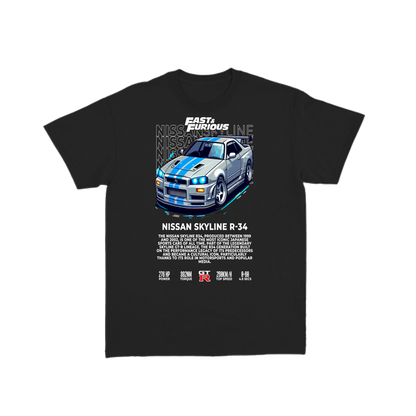 Skyline Fast & Furious T-Shirt