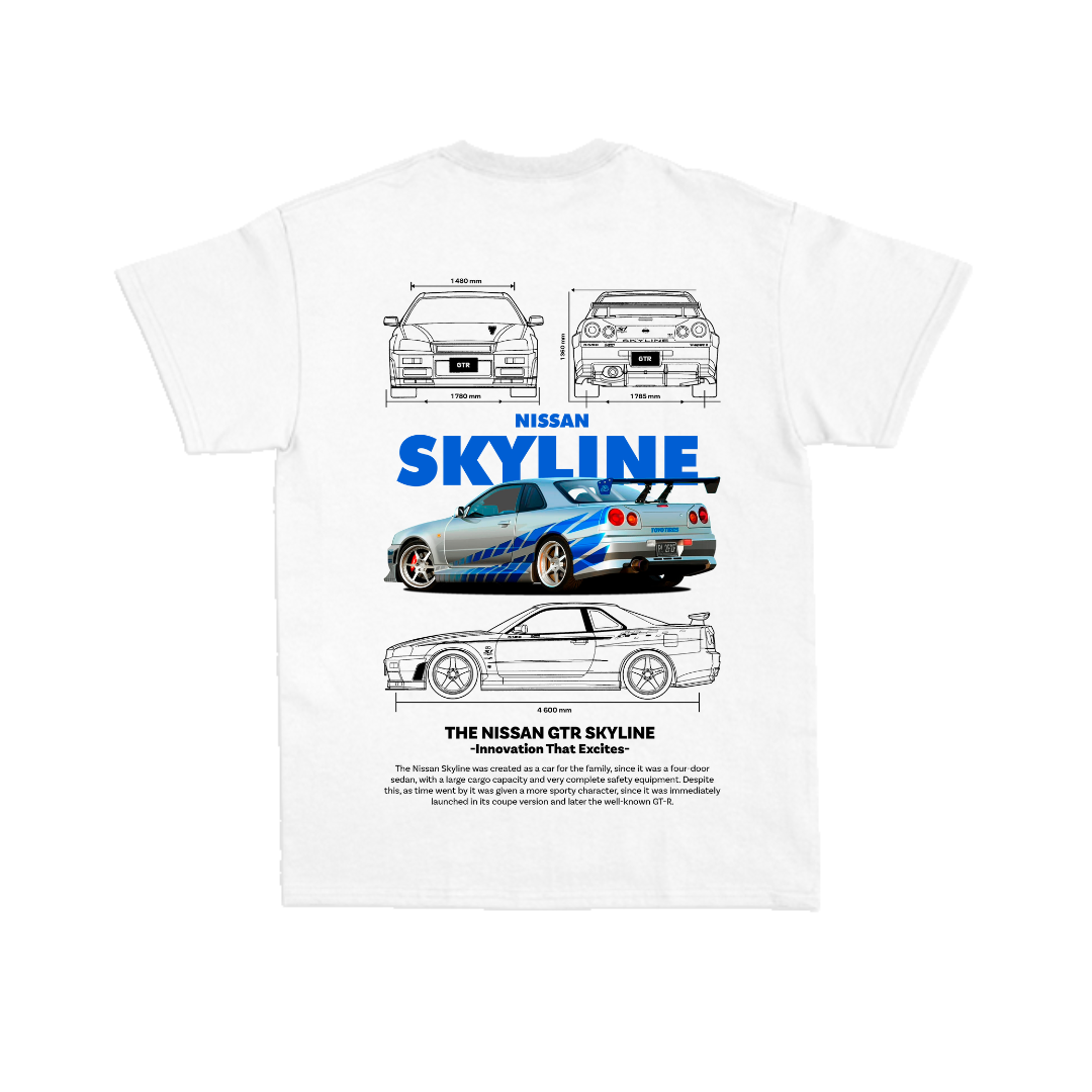 Nissan Skyline GTR R34 T-Shirt