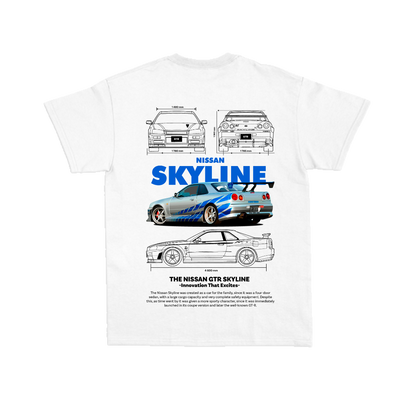 Nissan Skyline GTR R34 T-Shirt