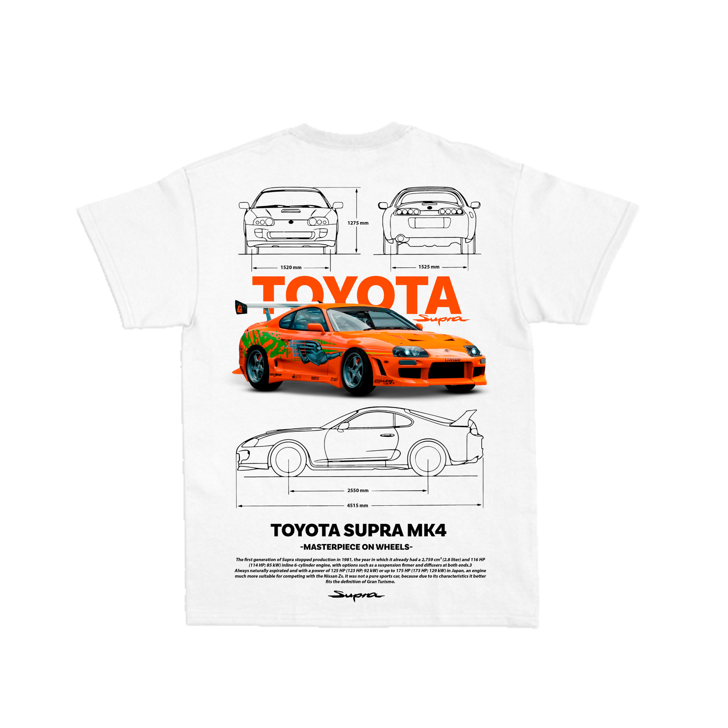 Toyota Supra MK4 T-Shirt