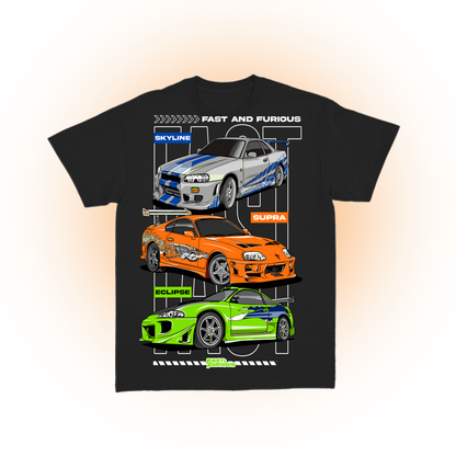 Fast & Furious Cars T-Shirt