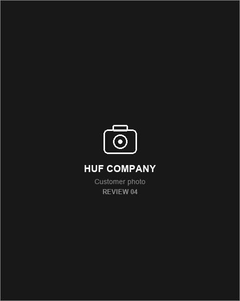 Customer wearing Huf Company
